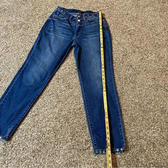 JUDY BLUE Slim Fit Dark Wash Jeans Size 27 - Picture 13 of 14